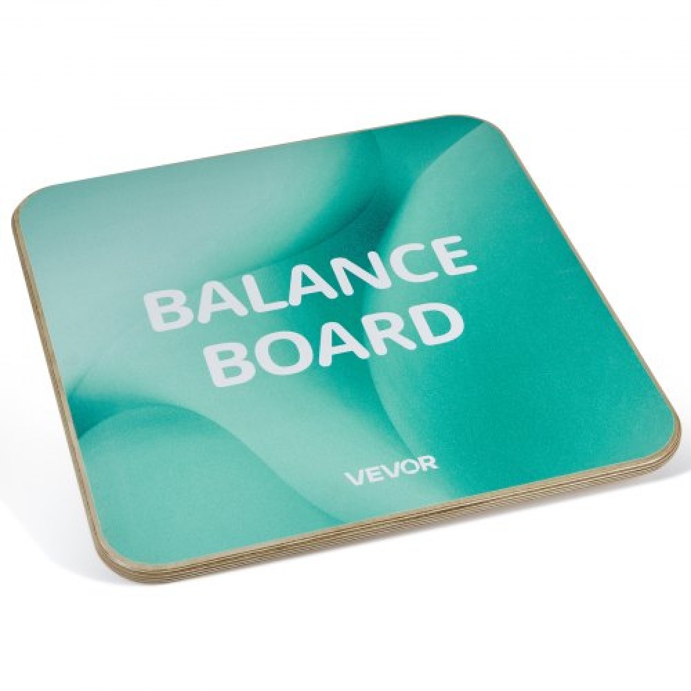 VEVOR Balance Board, 360° Rotating Wobble Trainer για ενήλικες ρυθμιζόμενο σε 3 επίπεδα, Ξύλινος εξοπλισμός προπόνησης ισορροπίας, αντιολισθητική επιφάνεια για γυμναστική, όρθια άσκηση στο γραφείο, γυμναστήριο στο σπίτι