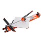VEVOR 1200 mm Χειροκίνητος κόφτης πλακιδίων, Εργαλείο κοπής βάσης με ελατήριο με ρυθμιζόμενο γωνιακό φράκτη, τροχός κοπής καρβιδίου βολφραμίου, Οδηγός ευθυγράμμισης ακριβείας, για επαγγελματίες DIY, κεραμικά, πλακάκια δαπέδου και τοίχου