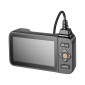 VEVOR Triple Lens Endoscope with Light, 4,5" HD IPS Screen Industrial Borescope Camera, 8 + 2 Lights, 8X Zoom, IP67 Waterproof Inspection Snake Camera για αυτοκίνητα, υδραυλικά (5m άκαμπτο καλώδιο)