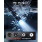 VEVOR Triple Lens Endoscope with Light, 5" HD IPS Screen Industrial Borescope Camera, 1280 x 720 Lens, 8 + 2 LED, Zoom 8X, IP67 Waterproof Inspection Snake Camera για Αυτοκίνητα, Υδραυλικά (5m άκαμπτο καλώδιο)