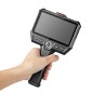 Ενδοσκόπιο τριπλού φακού VEVOR με νέο εξαιρετικά άκαμπτο καλώδιο 10 μέτρων, βιομηχανική κάμερα Borescope με φως, οθόνη HD IPS 5", 8 + 2 φώτα, ζουμ 8X, 5000 mAh, IP67 Αδιάβροχη Φίδι Κάμερα για Αυτοκίνητα, Υδραυλικά
