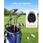 Τσάντα VEVOR Golf Cart, 7 Way Top Divider Organizer, Club Stand Bag με ολόσωμο διαχωριστικό, λαβές, διπλά πόδια στήριξης, τσέπες αποθήκευσης, διπλοί ιμάντες ώμου, κουκούλα βροχής, ελαφρύ για άνδρες και γυναίκες