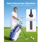 Τσάντα VEVOR Golf Cart, 7 Way Top Divider Organizer, Club Stand Bag με ολόσωμο διαχωριστικό, λαβές, διπλά πόδια στήριξης, τσέπες αποθήκευσης, διπλοί ιμάντες ώμου, κουκούλα βροχής, ελαφρύ για άνδρες και γυναίκες