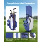 Τσάντα VEVOR Golf Cart, 7 Way Top Divider Organizer, Club Stand Bag με ολόσωμο διαχωριστικό, λαβές, διπλά πόδια στήριξης, τσέπες αποθήκευσης, διπλοί ιμάντες ώμου, κουκούλα βροχής, ελαφρύ για άνδρες και γυναίκες