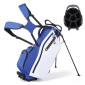 Τσάντα VEVOR Golf Cart, 7 Way Top Divider Organizer, Club Stand Bag με ολόσωμο διαχωριστικό, λαβές, διπλά πόδια στήριξης, τσέπες αποθήκευσης, διπλοί ιμάντες ώμου, κουκούλα βροχής, ελαφρύ για άνδρες και γυναίκες