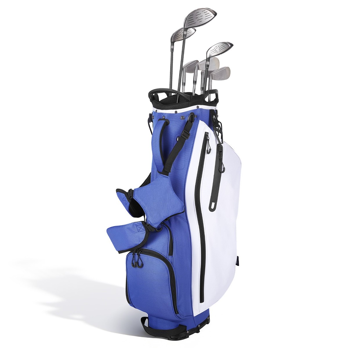 Τσάντα VEVOR Golf Cart, 7 Way Top Divider Organizer, Club Stand Bag με ολόσωμο διαχωριστικό, λαβές, διπλά πόδια στήριξης, τσέπες αποθήκευσης, διπλοί ιμάντες ώμου, κουκούλα βροχής, ελαφρύ για άνδρες και γυναίκες