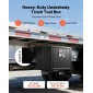 Κιβώτιο εργαλείων VEVOR Underbody Truck, 457 x 305 x 356 mm Κουτί αποθήκευσης τρέιλερ από χάλυβα βαρέως τύπου με κλειδαριά & κλειδιά, αδιάβροχη οργάνωση αποθήκευσης τρέιλερ κάτω από το αμάξωμα με λαβή T για φορτηγό, Van, SUV, Μαύρο