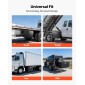 VEVOR Underbody Truck Tool Box, 914 x 609 x 609 mm Κουτί αποθήκευσης τρέιλερ από χάλυβα βαρέως τύπου με κλειδαριά & κλειδιά, αδιάβροχη οργάνωση αποθήκευσης τρέιλερ κάτω από το αμάξωμα με λαβή T για φορτηγό, Van, SUV, Μαύρο