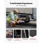 Κιβώτιο εργαλείων VEVOR Underbody Truck, 609 x 305 x 356 mm Κουτί αποθήκευσης τρέιλερ από χάλυβα βαρέως τύπου με κλειδαριά και κλειδιά, αδιάβροχη οργάνωση αποθήκευσης τρέιλερ κάτω από το αμάξωμα με λαβή T για φορτηγό, Van, SUV, Μαύρο