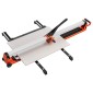 Χειροκίνητος κόφτης πλακιδίων VEVOR 1200 mm, αναβαθμισμένη ράγα και συρόμενη κεφαλή, Οδηγός ευθυγράμμισης ακριβείας, τροχός κοπής καρβιδίου βολφραμίου, πόδια στήριξης με περιστρεφόμενους τροχούς, για επαγγελματίες DIY, κεραμικά, πλακάκια δαπέδου και τοίχο