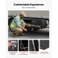 VEVOR Underbody Truck Tool Box, 1524 x 457 x 457 mm Κουτί αποθήκευσης τρέιλερ από χάλυβα βαρέως τύπου με κλειδαριά και κλειδιά, αδιάβροχη οργάνωση αποθήκευσης τρέιλερ κάτω από το αμάξωμα με λαβή T για φορτηγό SUV, Μαύρο