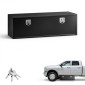 VEVOR Underbody Truck Tool Box, 1524 x 457 x 457 mm Κουτί αποθήκευσης τρέιλερ από χάλυβα βαρέως τύπου με κλειδαριά και κλειδιά, αδιάβροχη οργάνωση αποθήκευσης τρέιλερ κάτω από το αμάξωμα με λαβή T για φορτηγό SUV, Μαύρο