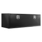 VEVOR Underbody Truck Tool Box, 1524 x 457 x 457 mm Κουτί αποθήκευσης τρέιλερ από χάλυβα βαρέως τύπου με κλειδαριά και κλειδιά, αδιάβροχη οργάνωση αποθήκευσης τρέιλερ κάτω από το αμάξωμα με λαβή T για φορτηγό SUV, Μαύρο
