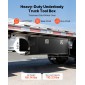 Κιβώτιο εργαλείων VEVOR Underbody Truck, 1219 x 457 x 457 mm Κουτί αποθήκευσης τρέιλερ από ατσάλι βαρέως τύπου με κλειδαριά και κλειδιά, αδιάβροχη οργάνωση αποθήκευσης τρέιλερ κάτω από το αμάξωμα με λαβή T για φορτηγό SUV, Μαύρο