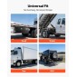 Κιβώτιο εργαλείων VEVOR Underbody Truck, 1219 x 457 x 457 mm Κουτί αποθήκευσης τρέιλερ από ατσάλι βαρέως τύπου με κλειδαριά και κλειδιά, αδιάβροχη οργάνωση αποθήκευσης τρέιλερ κάτω από το αμάξωμα με λαβή T για φορτηγό SUV, Μαύρο