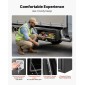 Κιβώτιο εργαλείων VEVOR Underbody Truck, 1219 x 457 x 457 mm Κουτί αποθήκευσης τρέιλερ από ατσάλι βαρέως τύπου με κλειδαριά και κλειδιά, αδιάβροχη οργάνωση αποθήκευσης τρέιλερ κάτω από το αμάξωμα με λαβή T για φορτηγό SUV, Μαύρο