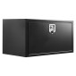 VEVOR Underbody Truck Tool Box, 914 x 457 x 457 mm Κουτί αποθήκευσης τρέιλερ από χάλυβα βαρέως τύπου με κλειδαριά και κλειδιά, αδιάβροχη οργάνωση αποθήκευσης τρέιλερ κάτω από το αμάξωμα με λαβή T για φορτηγό, Van, SUV, Μαύρο