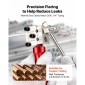 VEVOR Brake Line Flaring Tool Kit, 45° Single & Double Flare Tool για 4,75mm, 6,35mm χάλκινη σωλήνωση - με 2 μήτρες διαμόρφωσης, εργαλείο αφαίρεσης γρεζιών και εργαλειοθήκη για επισκευή υδραυλικών γραμμών φρένων αυτοκινήτων