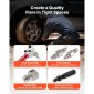 VEVOR Brake Line Flaring Tool Kit, 45° Single & Double Flare Tool για 4,75mm, 6,35mm χάλκινη σωλήνωση - με 2 μήτρες διαμόρφωσης, εργαλείο αφαίρεσης γρεζιών και εργαλειοθήκη για επισκευή υδραυλικών γραμμών φρένων αυτοκινήτων