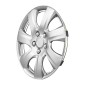 Καλύμματα τροχών VEVOR Hubcaps, σετ 16 ιντσών με κάλυμμα 4 τροχών, Αντικατάσταση τύπου OEM, R16 Snap μέγεθος σε Καπάκια τροχών, Universal 7 ακτίνων ABS καπάκια ζάντας ελαστικών για Hyundai Chevrolet Ford Honda, Ασημί