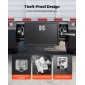 VEVOR Underbody Truck Tool Box, 762 x 457 x 457 mm Κουτί αποθήκευσης τρέιλερ από χάλυβα βαρέως τύπου με κλειδαριά & κλειδιά, αδιάβροχη οργάνωση αποθήκευσης τρέιλερ κάτω από το αμάξωμα με λαβή T για φορτηγό, Van, SUV, Μαύρο