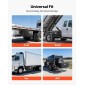VEVOR Underbody Truck Tool Box, 762 x 457 x 457 mm Κουτί αποθήκευσης τρέιλερ από χάλυβα βαρέως τύπου με κλειδαριά & κλειδιά, αδιάβροχη οργάνωση αποθήκευσης τρέιλερ κάτω από το αμάξωμα με λαβή T για φορτηγό, Van, SUV, Μαύρο