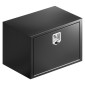 VEVOR Underbody Truck Tool Box, 762 x 457 x 457 mm Κουτί αποθήκευσης τρέιλερ από χάλυβα βαρέως τύπου με κλειδαριά & κλειδιά, αδιάβροχη οργάνωση αποθήκευσης τρέιλερ κάτω από το αμάξωμα με λαβή T για φορτηγό, Van, SUV, Μαύρο