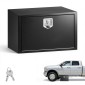VEVOR Underbody Truck Tool Box, 762 x 457 x 457 mm Κουτί αποθήκευσης τρέιλερ από χάλυβα βαρέως τύπου με κλειδαριά & κλειδιά, αδιάβροχη οργάνωση αποθήκευσης τρέιλερ κάτω από το αμάξωμα με λαβή T για φορτηγό, Van, SUV, Μαύρο