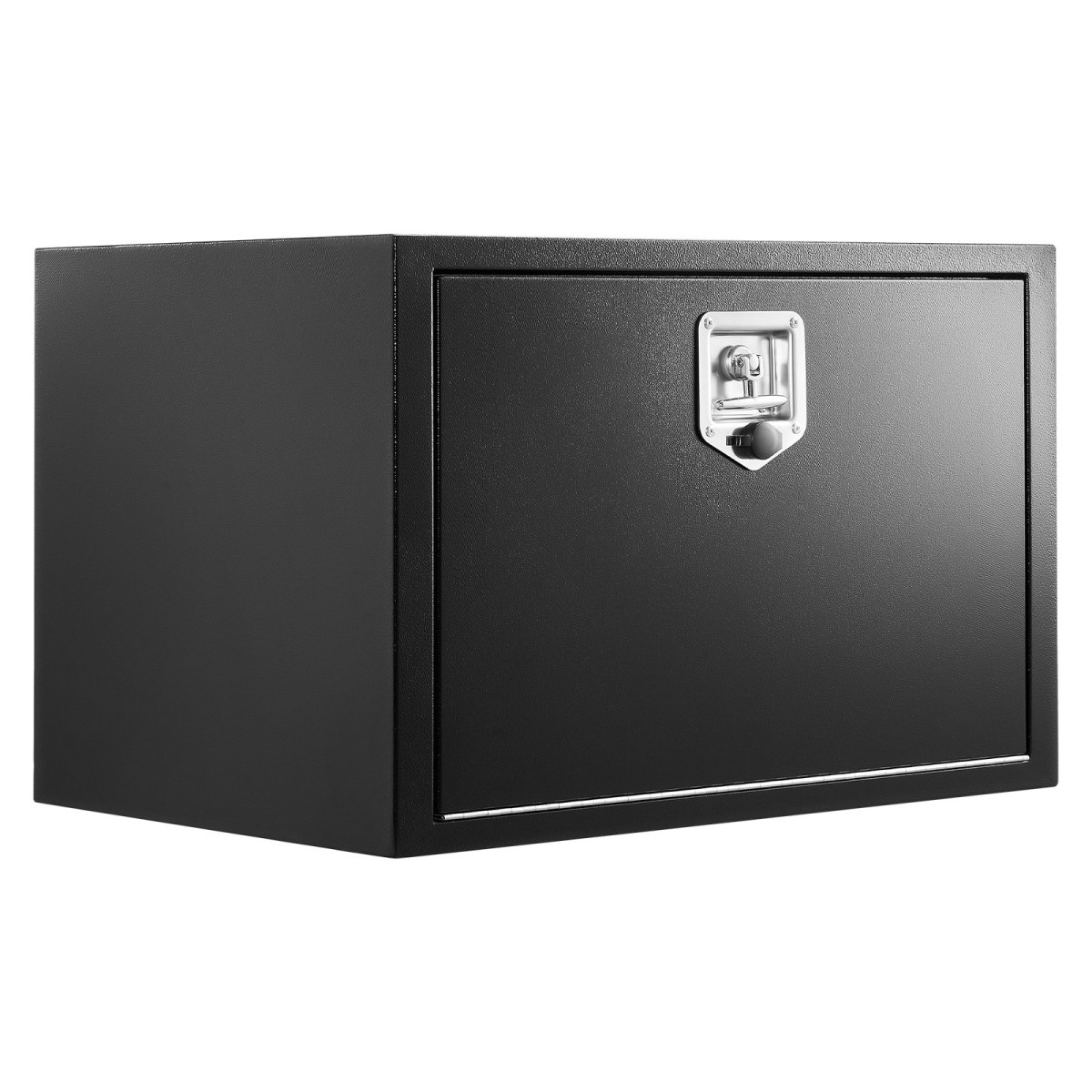 VEVOR Underbody Truck Tool Box, 762 x 457 x 457 mm Κουτί αποθήκευσης τρέιλερ από χάλυβα βαρέως τύπου με κλειδαριά & κλειδιά, αδιάβροχη οργάνωση αποθήκευσης τρέιλερ κάτω από το αμάξωμα με λαβή T για φορτηγό, Van, SUV, Μαύρο