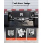 VEVOR Underbody Truck Tool Box, 686 x 254 x 254 mm Χάλυβας βαρέως τύπου κουτί αποθήκευσης τρέιλερ με κλειδαριά και κλειδιά, αδιάβροχη οργάνωση αποθήκευσης τρέιλερ κάτω από το αμάξωμα με λαβή T για φορτηγό, Van, SUV, Μαύρο