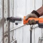 Εργαλείο πρέσας σωλήνων VEVOR, Ηλεκτρικό εργαλείο σύσφιξης σωλήνων 18V με σιαγόνες V15, V22, V28 για σωλήνες από ανοξείδωτο χάλυβα, κιτ εργαλείων πρέσας 32KN με μπαταρίες 2 τμχ 4AH, γρήγορο φορτιστή & θήκη μεταφοράς