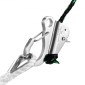 VEVOR Boat Anchor Hook, 304 Stainless Steel Slide Anchor, Notless Anchor System with Quick Release, Boat Anchor Hook Clips for 3/8" - 5/8" Boat Anchor Rope, Εύκολο στη χρήση, Χωράει 3700 LBS