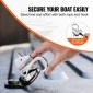 VEVOR Boat Anchor Hook, 304 Stainless Steel Slide Anchor, Notless Anchor System with Quick Release, Boat Anchor Hook Clips for 3/8" - 5/8" Boat Anchor Rope, Εύκολο στη χρήση, Χωράει 3700 LBS