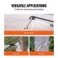 VEVOR Boat Anchor Hook, 304 Stainless Steel Slide Anchor, Notless Anchor System with Quick Release, Boat Anchor Hook Clips for 3/8" - 5/8" Boat Anchor Rope, Εύκολο στη χρήση, Χωράει 3700 LBS