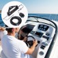 VEVOR Hydraulic Outboard Steering Kit, 150HP, Marine Boat Hydraulic Steering System, με κύλινδρο αμφίδρομης κλειδαριάς αντλίας τιμόνι και υδραυλικό σωλήνα διεύθυνσης 26 ποδιών, για μονοκινητήρια σκάφη ενός σταθμού