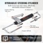 VEVOR Hydraulic Outboard Steering Kit, 90HP, Marine Boat Hydraulic Steering System, με κύλινδρο αμφίδρομης κλειδαριάς αντλίας τιμόνι και υδραυλικό σωλήνα διεύθυνσης 731,5 cm, για μονοκινητήρια σκάφη ενός σταθμού