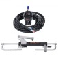VEVOR Hydraulic Outboard Steering Kit, 90HP, Marine Boat Hydraulic Steering System, με κύλινδρο αμφίδρομης κλειδαριάς αντλίας τιμόνι και υδραυλικό σωλήνα διεύθυνσης 731,5 cm, για μονοκινητήρια σκάφη ενός σταθμού