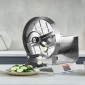 VEVOR Manual Vegetable Fruit Slicer, 0-0,5"/0-12mm Thickness Adjustable Commercial Slicer Machine, Food Cutter Machine από ανοξείδωτο ατσάλι με 2 ανταλλακτικές λεπίδες, για πατάτα, αγγούρι, λεμόνι, ντομάτα