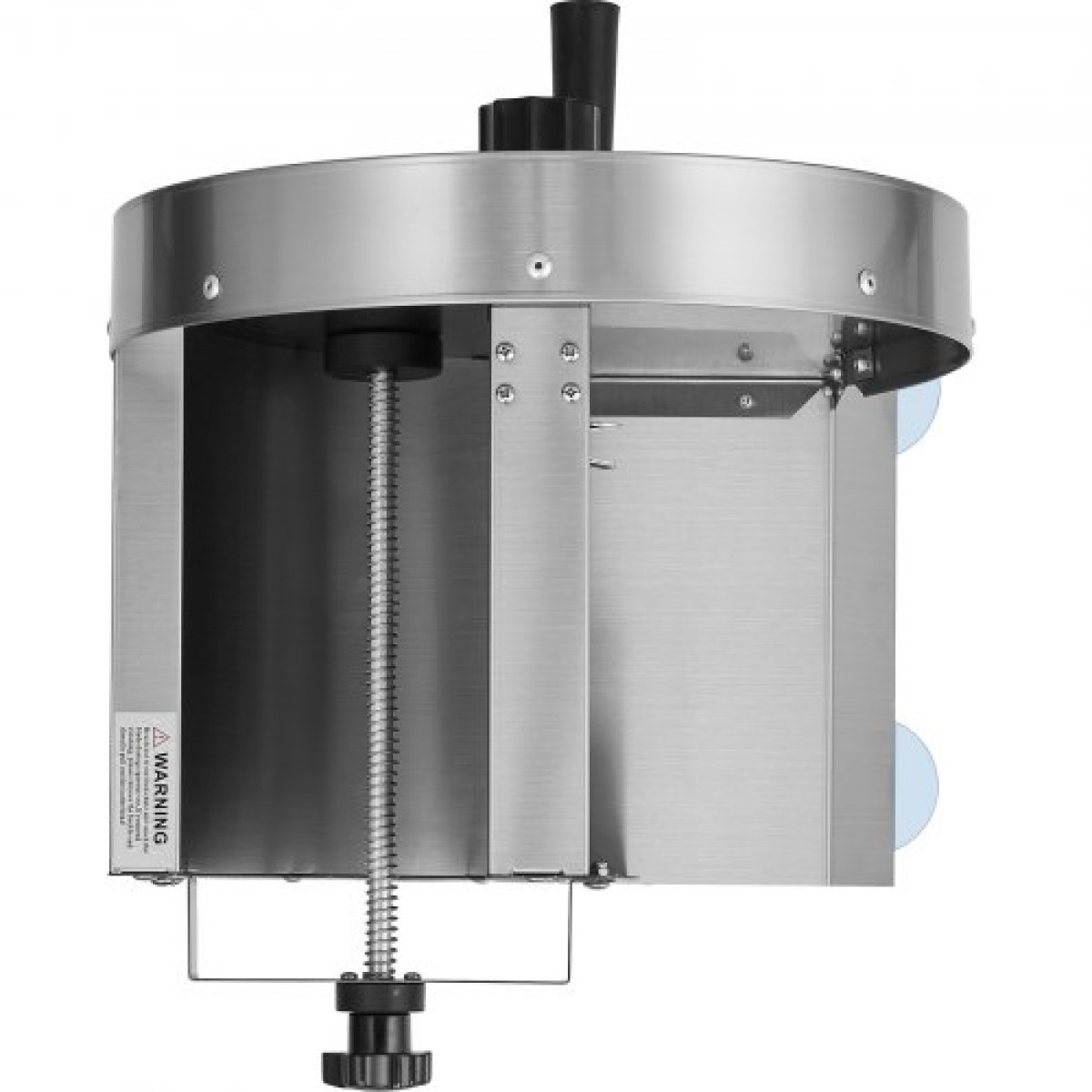 VEVOR Manual Vegetable Fruit Slicer, 0-0,5"/0-12mm Thickness Adjustable Commercial Slicer Machine, Food Cutter Machine από ανοξείδωτο ατσάλι με 2 ανταλλακτικές λεπίδες, για πατάτα, αγγούρι, λεμόνι, ντομάτα