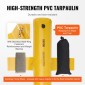 VEVOR Flood Barriers, Sandbag Alternative Flood Bag 4 Pack, Flood Barrier για το σπίτι, Water Barriers για πλημμύρες, Πόρτα, Drive (122 × 25 × 17 cm)