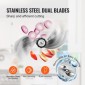 VEVOR Electric Vegetable Slicer, 0-0,5"/0-12mm Thickness Adjustable Commercial Slicer Machine, Μετατρέψιμο σε χειροκίνητο, Μηχάνημα κοπής τροφίμων από ανοξείδωτο χάλυβα, για πατάτες, λεμόνι, ντομάτα, μήλο