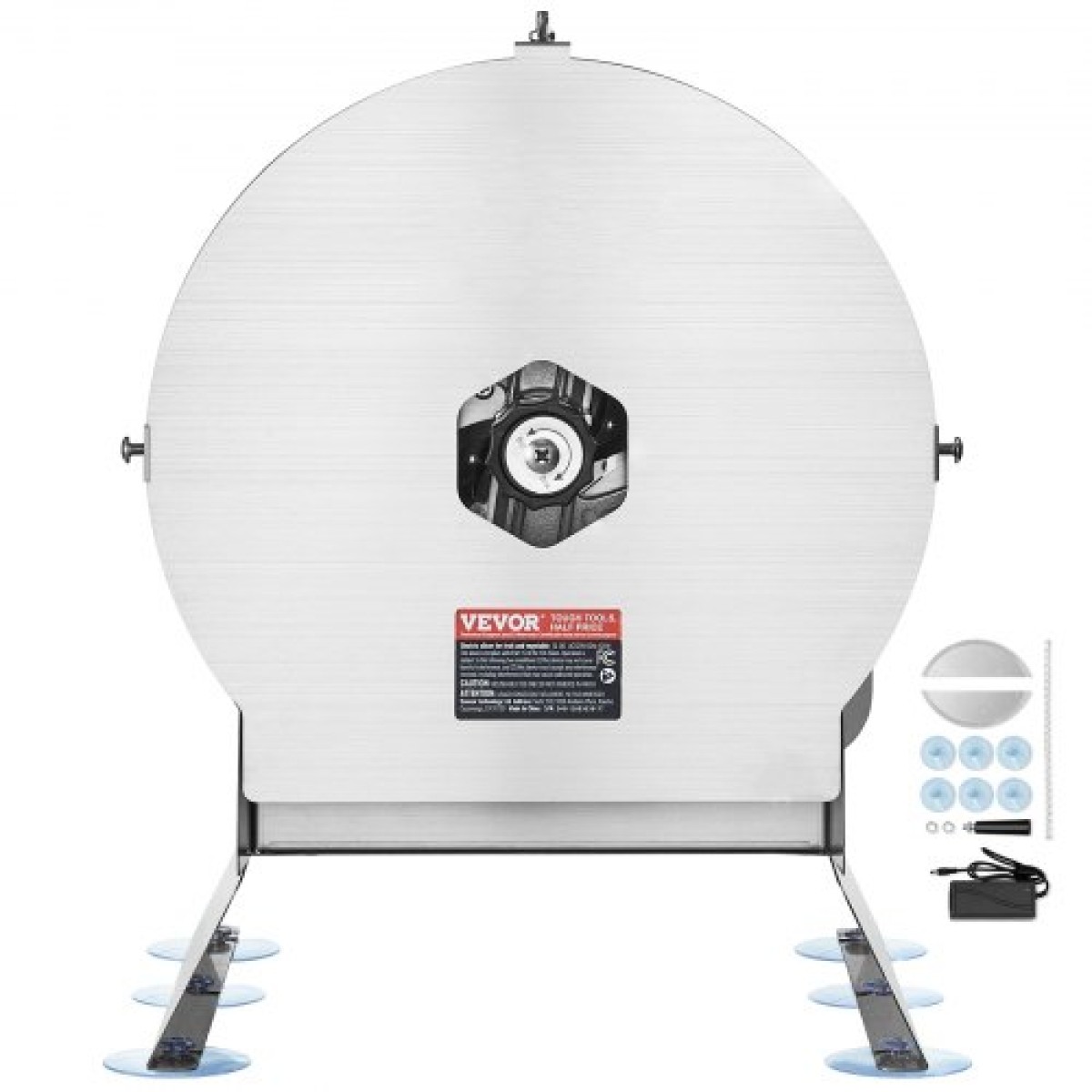 VEVOR Electric Vegetable Slicer, 0-0,5"/0-12mm Thickness Adjustable Commercial Slicer Machine, Μετατρέψιμο σε χειροκίνητο, Μηχάνημα κοπής τροφίμων από ανοξείδωτο χάλυβα, για πατάτες, λεμόνι, ντομάτα, μήλο