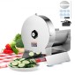 VEVOR Electric Vegetable Slicer, 0-0,5"/0-12mm Thickness Adjustable Commercial Slicer Machine, Μετατρέψιμο σε χειροκίνητο, Μηχάνημα κοπής τροφίμων από ανοξείδωτο χάλυβα, για πατάτες, λεμόνι, ντομάτα, μήλο