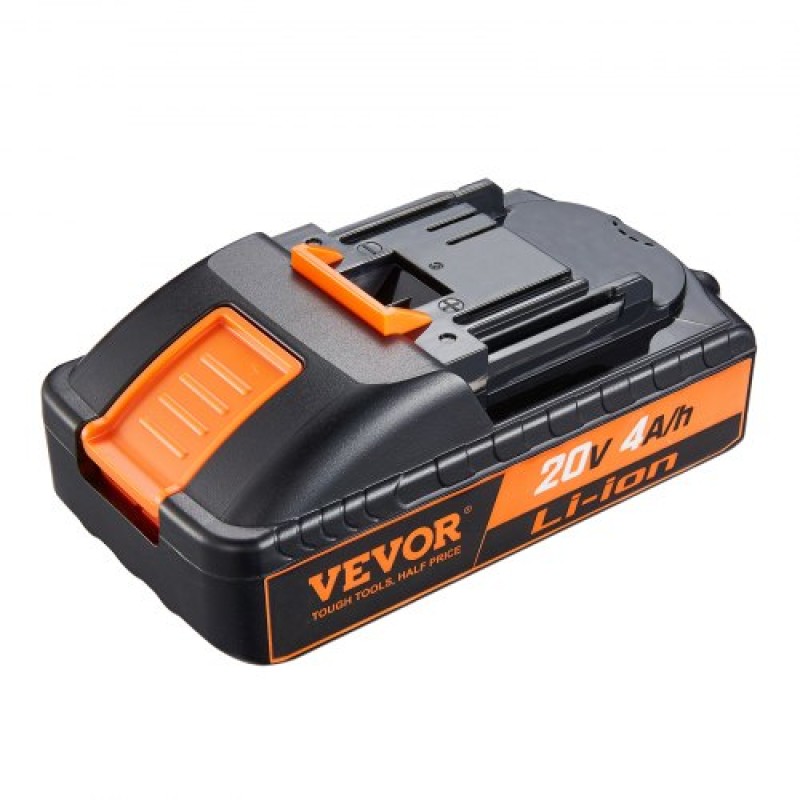 VEVOR 20V 4.0Ah μπαταρία ιόντων λιθίου - Αντικατάσταση μπαταρίας υψηλής χωρητικότητας για μπαταρίες ηλεκτρικών εργαλείων, συμβατή με ηλεκτρικά εργαλεία μπαταρίας 20 V