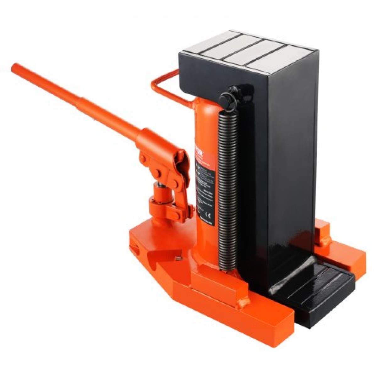 VEVOR Hydraulic Toe Jack, 10 Ton On Toe Jack Lift, 20 Ton On Top Lift Capacity Machine Jack, 1,2-7,5 in Toe Height, 12,6-18,9 in Toe Height, Air Hydraulic Claw Jack for Machinery, Industry