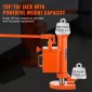 VEVOR Hydraulic Toe Jack, 5 Ton On Toe Jack Lift, 10 Ton On Top Lift Capacity Machine Jack, 1,0-9,1 in Toe Height, 14,6-22,4 in Toe Height, 360° Περιστρεφόμενο γρύλο με νύχια για μηχανήματα, βιομηχανία