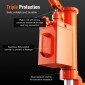 VEVOR Hydraulic Toe Jack, 5 Ton On Toe Jack Lift, 10 Ton On Top Lift Capacity Machine Jack, 1,0-9,1 in Toe Height, 14,6-22,4 in Toe Height, 360° Περιστρεφόμενο γρύλο με νύχια για μηχανήματα, βιομηχανία