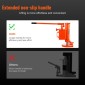 VEVOR Hydraulic Toe Jack, 5 Ton On Toe Jack Lift, 10 Ton On Top Lift Capacity Machine Jack, 1,0-9,1 in Toe Height, 14,6-22,4 in Toe Height, 360° Περιστρεφόμενο γρύλο με νύχια για μηχανήματα, βιομηχανία