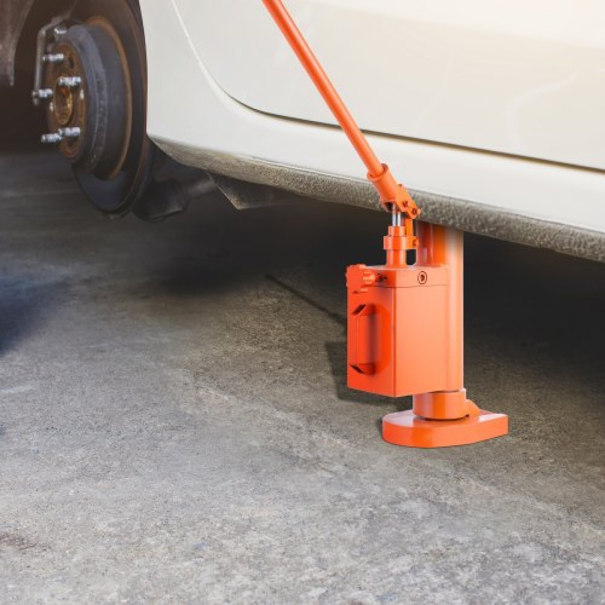 VEVOR Hydraulic Toe Jack, 5 Ton On Toe Jack Lift, 10 Ton On Top Lift Capacity Machine Jack, 1,0-9,1 in Toe Height, 14,6-22,4 in Toe Height, 360° Περιστρεφόμενο γρύλο με νύχια για μηχανήματα, βιομηχανία