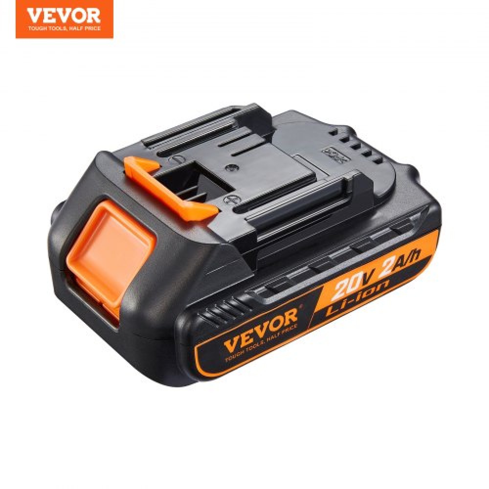 VEVOR 20V 2.0Ah μπαταρία ιόντων λιθίου - Αντικατάσταση μπαταρίας υψηλής χωρητικότητας για μπαταρίες ηλεκτρικών εργαλείων, συμβατή με ηλεκτρικά εργαλεία μπαταρίας 20V
